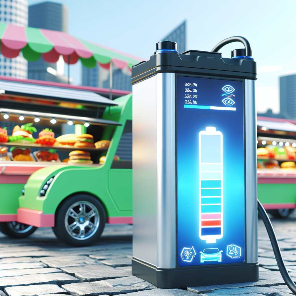 A high-tech battery for electric vehicles showcasing modern technology and energy density advancements