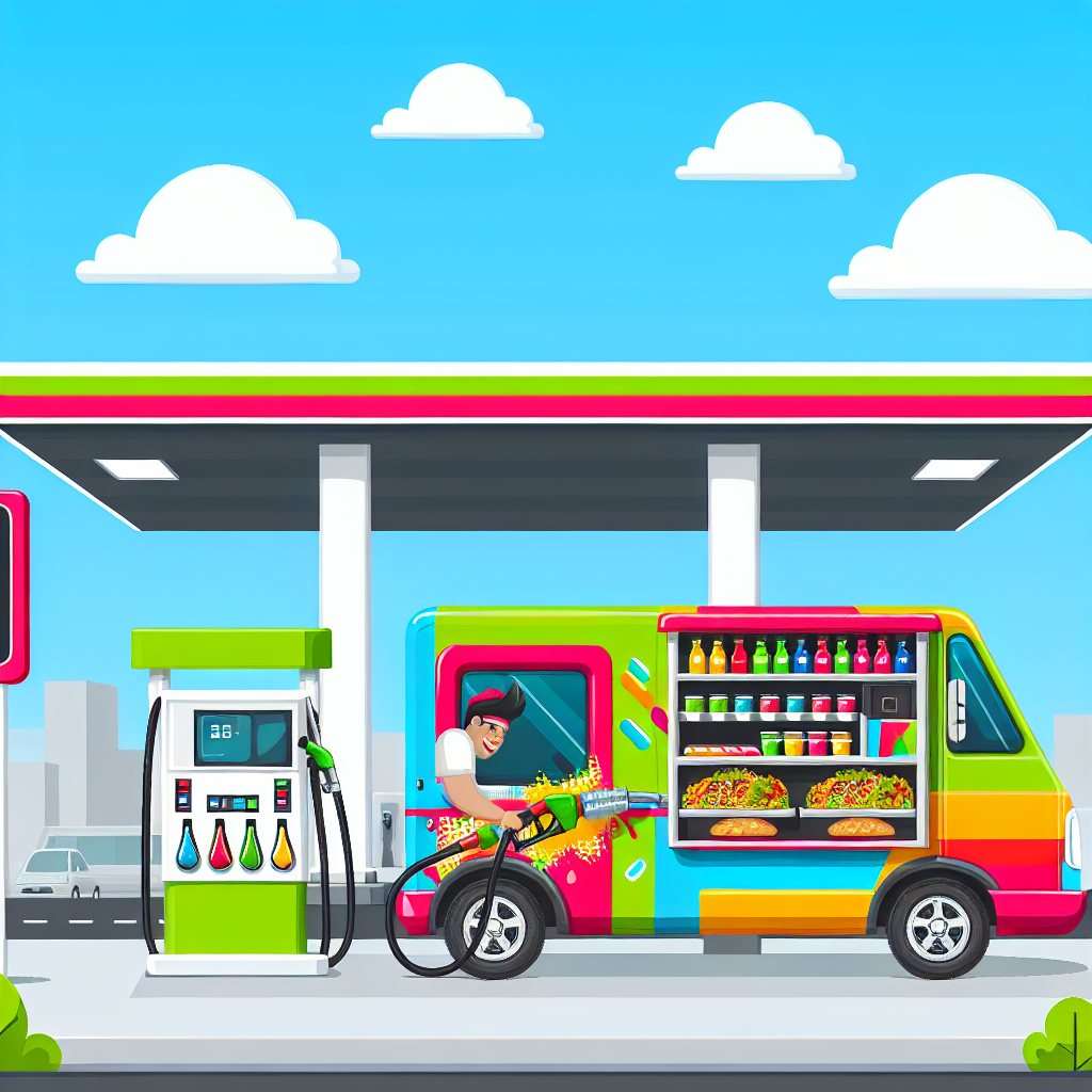 Image of food truck fueling