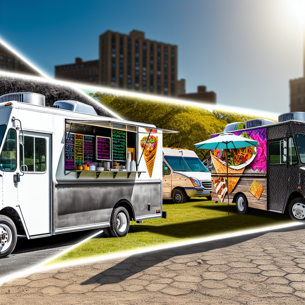 Different types of food trucks