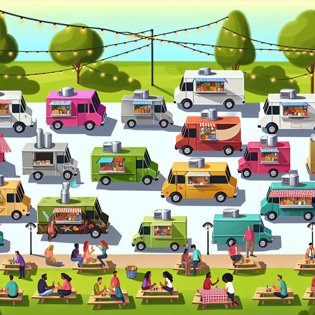 Diverse Food Trucks