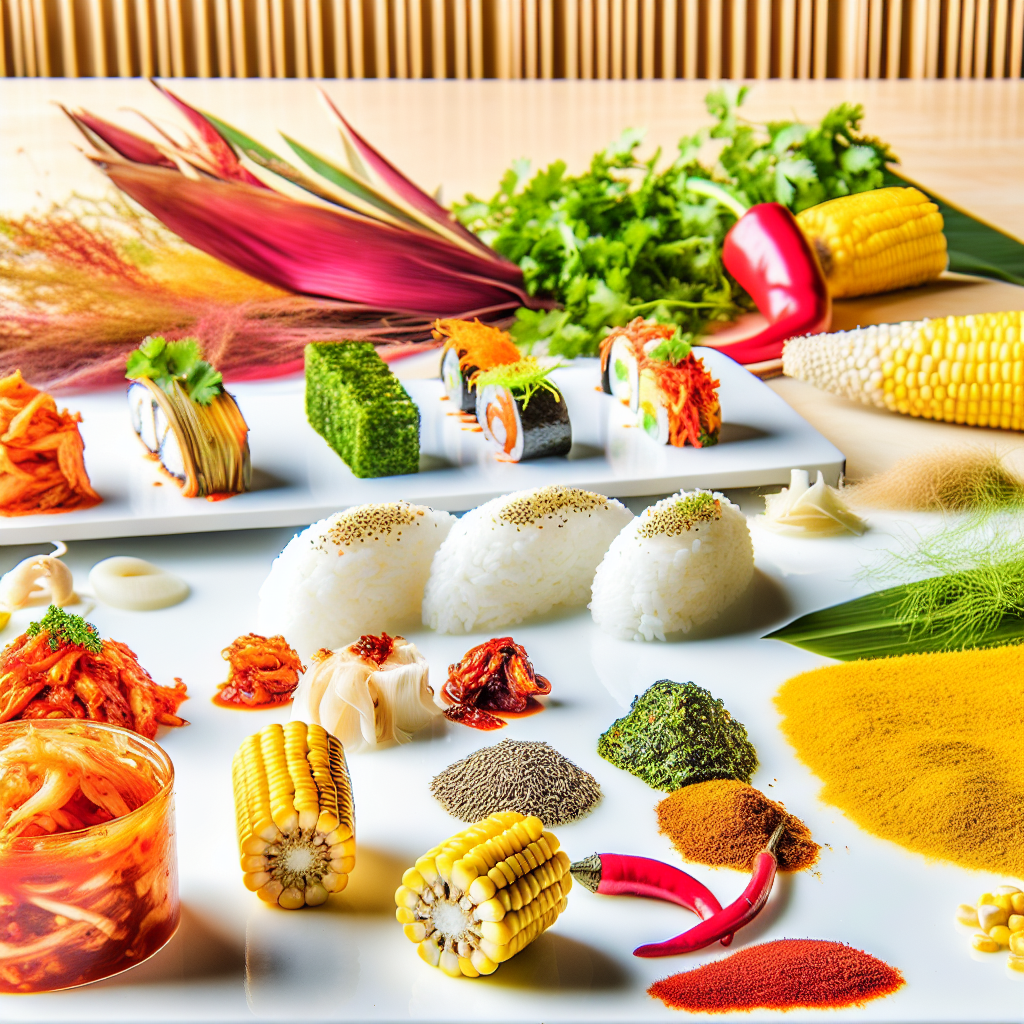 Fusion cuisine ingredients