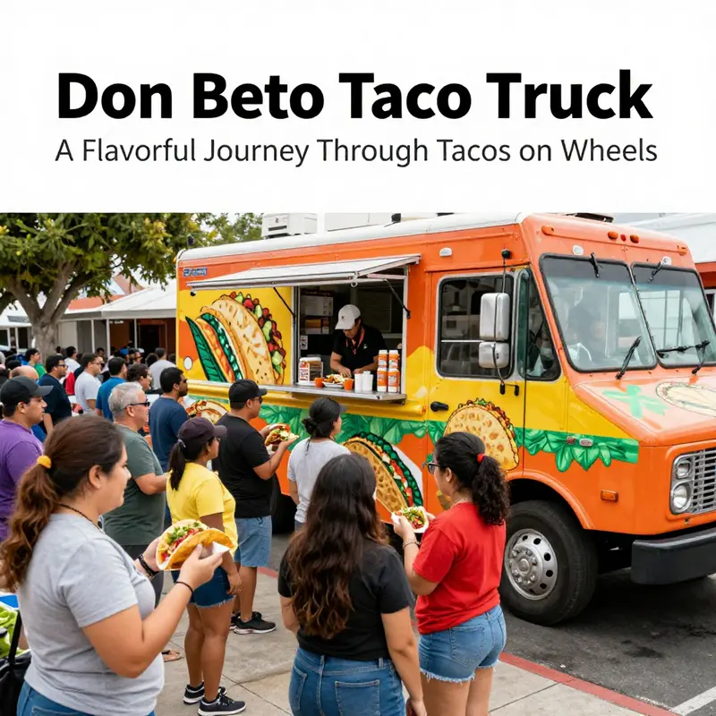 Happy customers savoring their tacos at Don Beto Taco Truck, highlighting the food truck’s vibrant atmosphere.