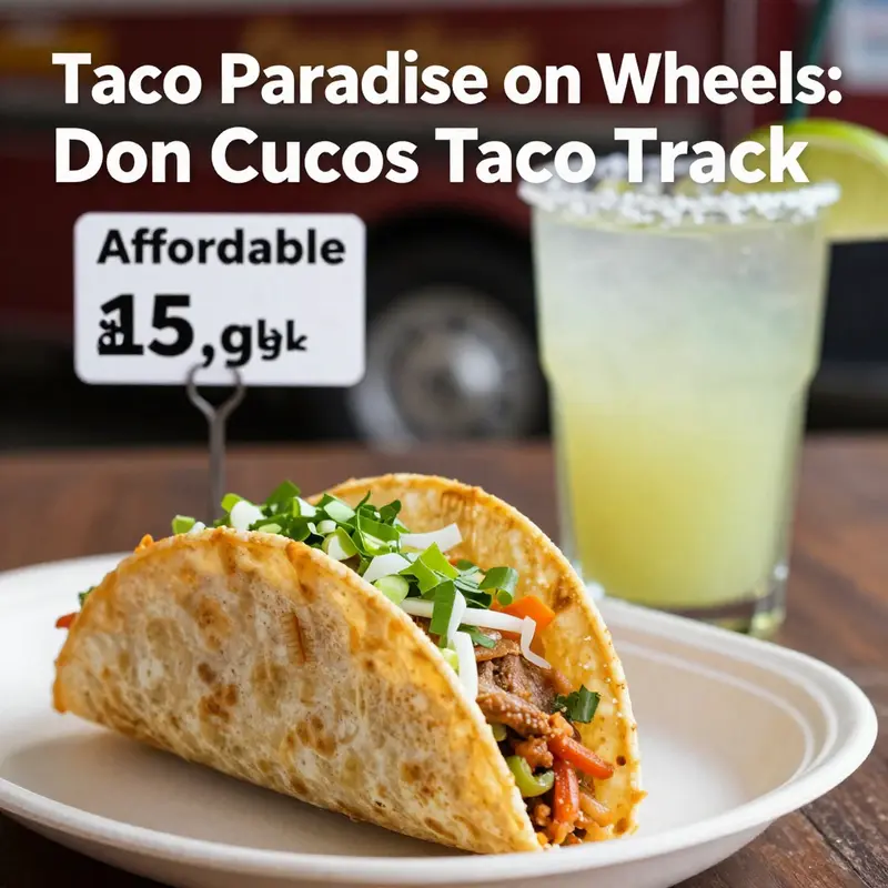 A selection of the delicious tacos offered at Don Cucos, highlighting fresh ingredients and vibrant flavors.