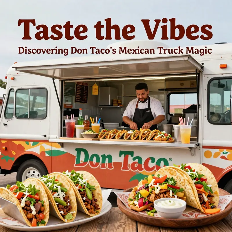 A glimpse into Don Taco’s delicious and vibrant menu.