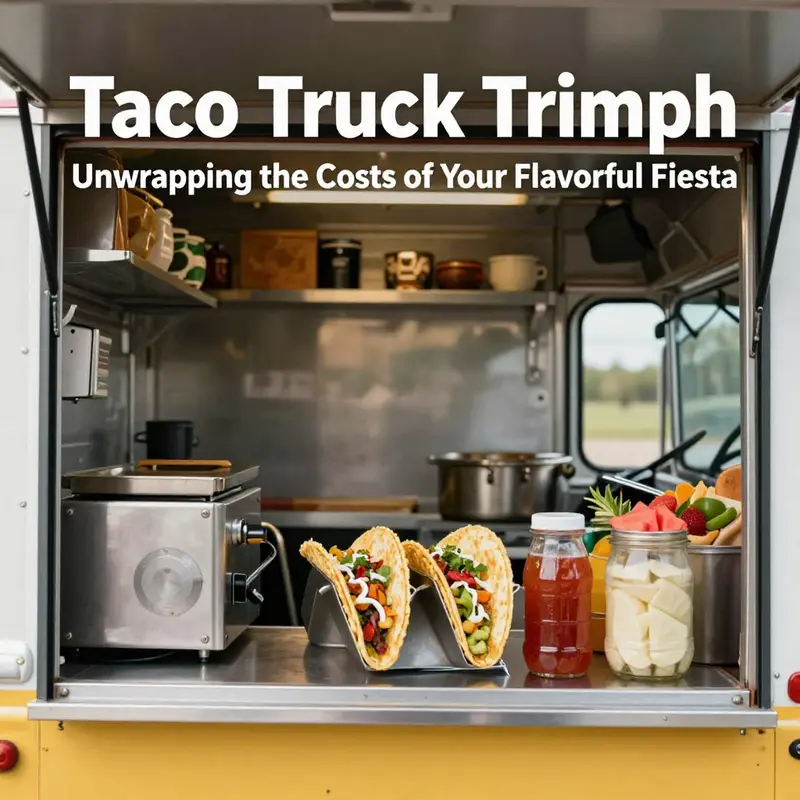 Unearth the essentials of renting a taco truck, featuring costs for just the vehicle as part of your event planning.
