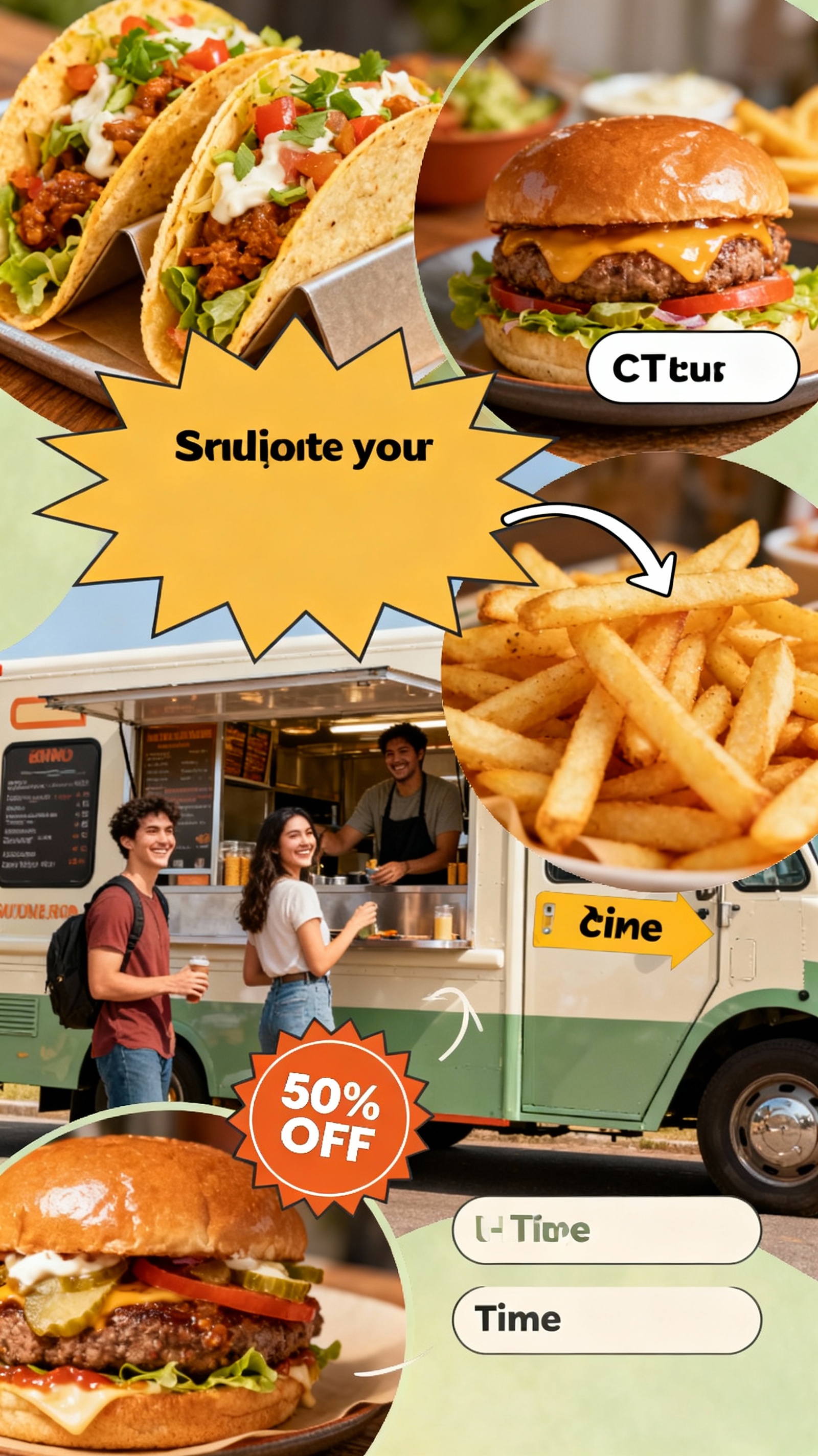 Successful email campaign examples for food trucks