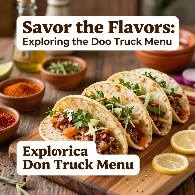 Assorted traditional tacos representing the authentic menu of Don Taco Truck.