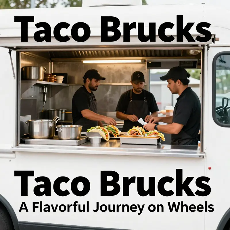 A vibrant taco truck offering a variety of delicious tacos with fresh ingredients.