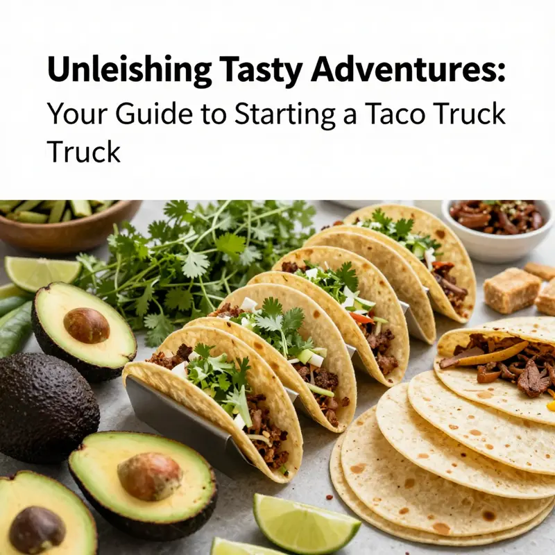 Engaging customers in front of a colorful taco truck, representative of market research in action.