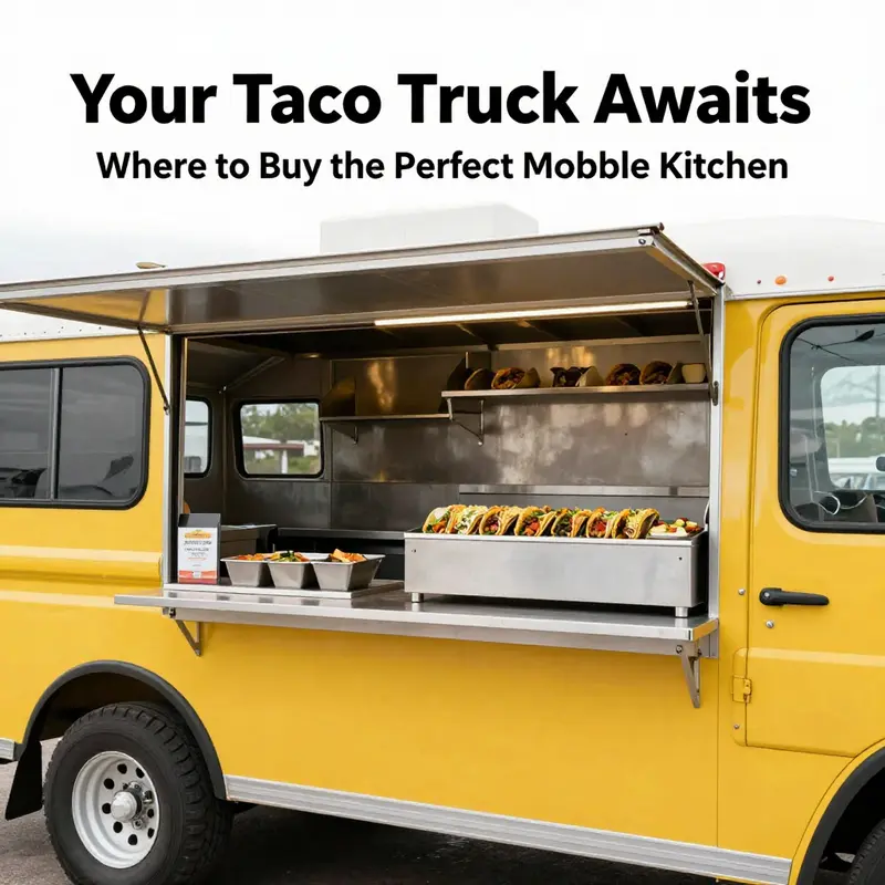 Explore diverse vendors for your dream taco truck purchase.
