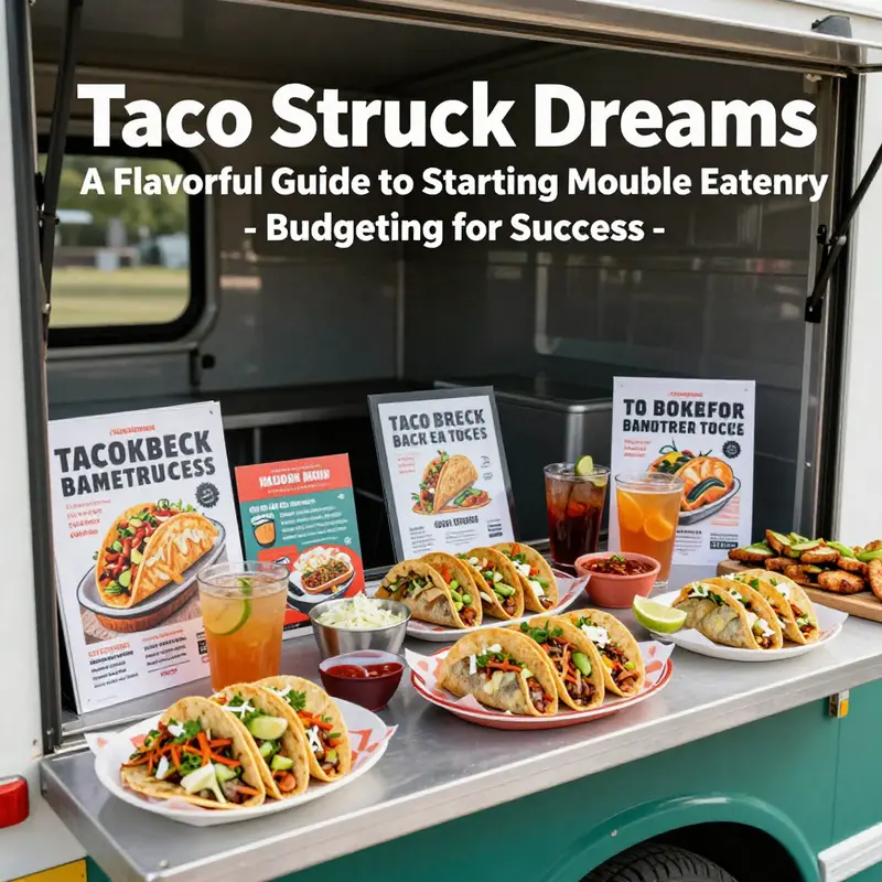 Explore the costs of your taco truck’s vehicle and kitchen equipment essentials.