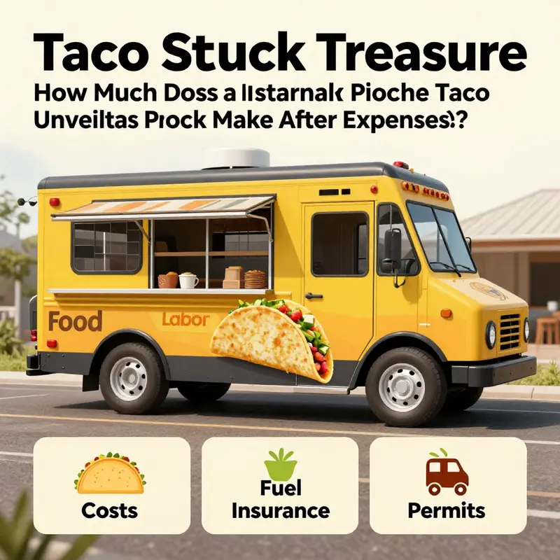 Taco trucks in high-traffic cities generate impressive monthly revenues.