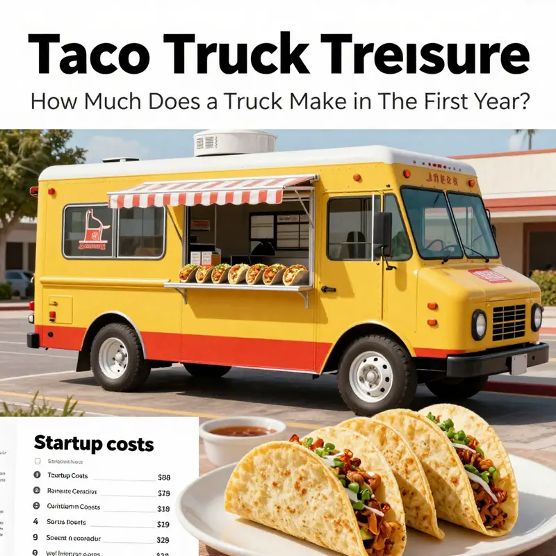 Taco trucks in high-traffic cities generate impressive monthly revenues.