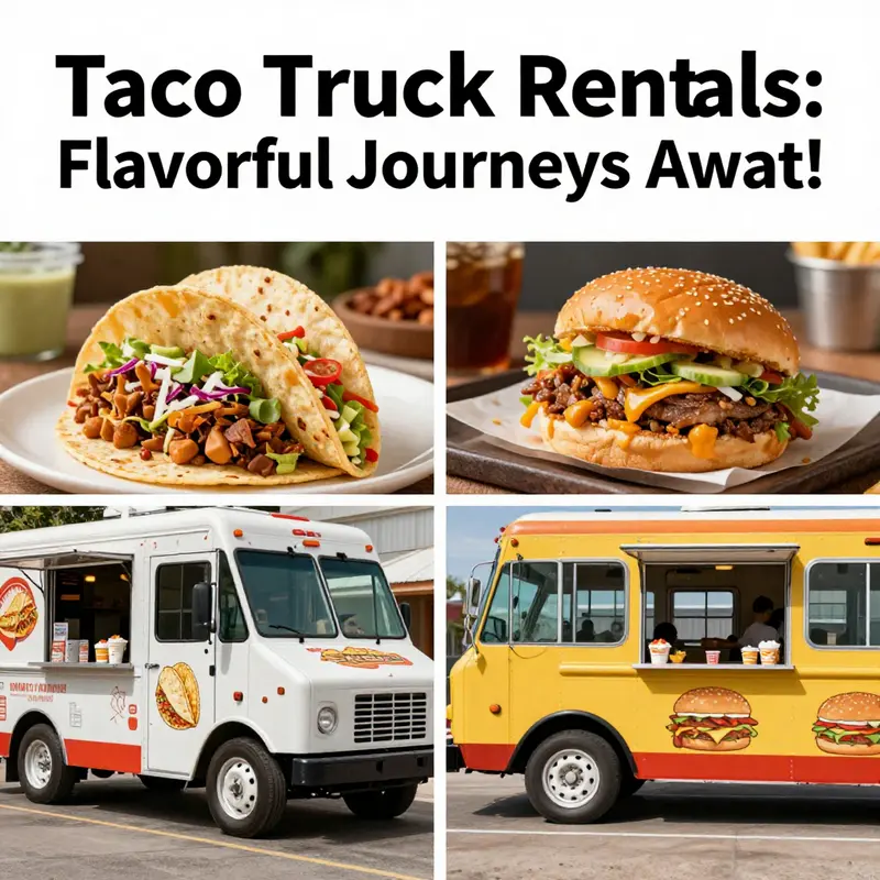 Understanding the costs involved in renting a taco truck.