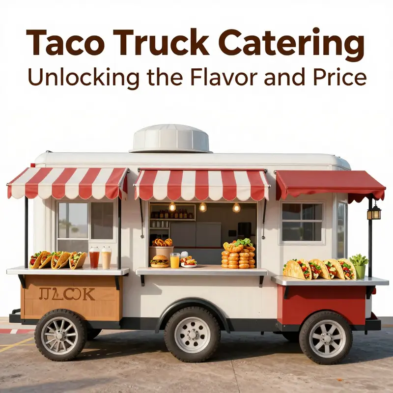 Exploring the diverse pricing landscape of taco truck catering services for various events.