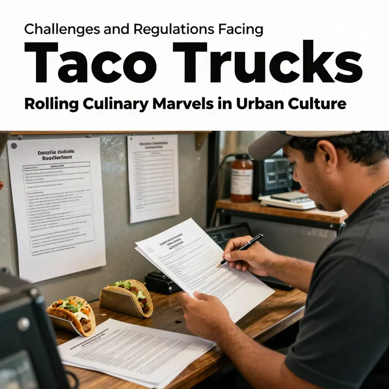 The lively atmosphere around a taco truck, showcasing the cultural significance of these culinary gems in urban settings.
