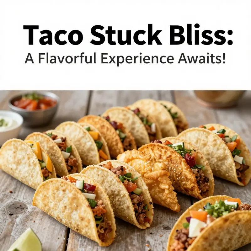 A vibrant taco truck with eager customers and a tempting menu showcases the excitement of ordering tacos.