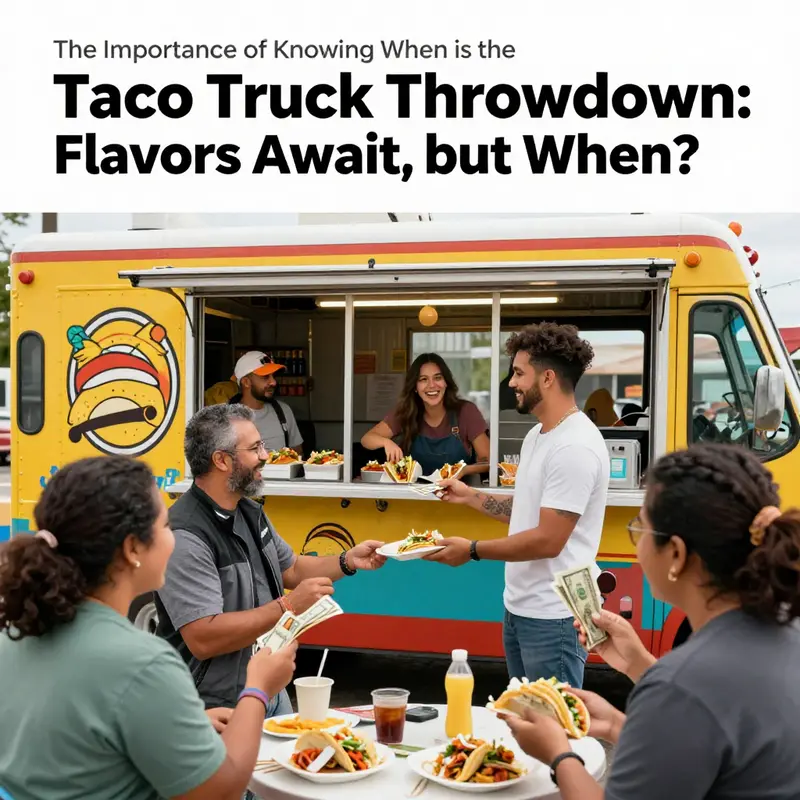 A lively taco truck festival showcasing the delicious offerings and vibrant atmosphere.