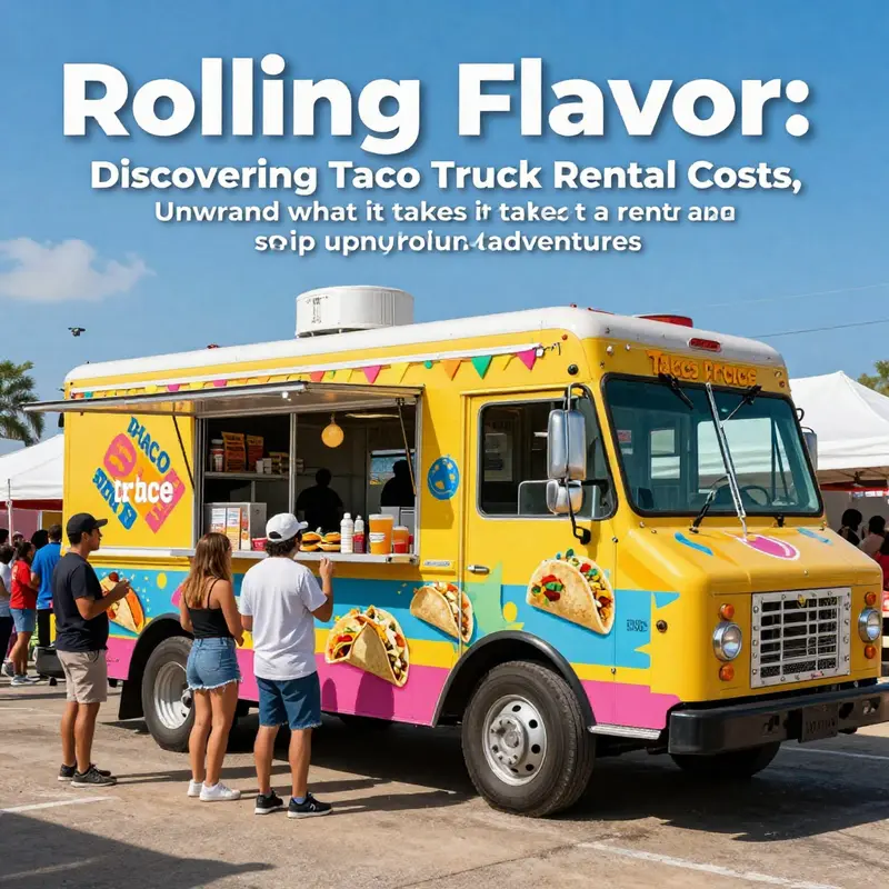 An engaging taco truck at a food festival, highlighting the joy of taco enthusiasts.