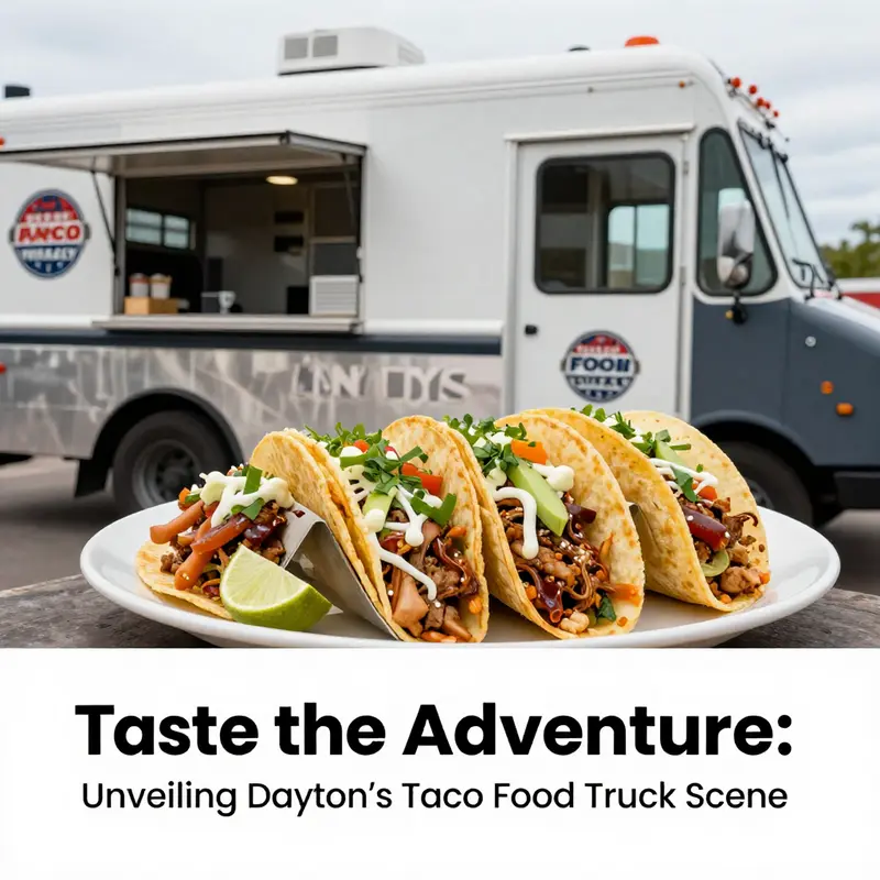 Excitement fills the air at a taco food truck gathering, featuring popular offerings from various vendors.