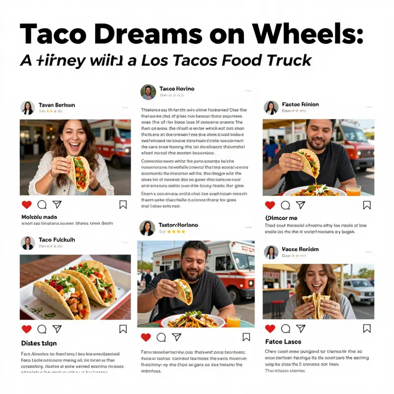 A colorful and inviting food truck that represents the heart of authentic taco experiences.