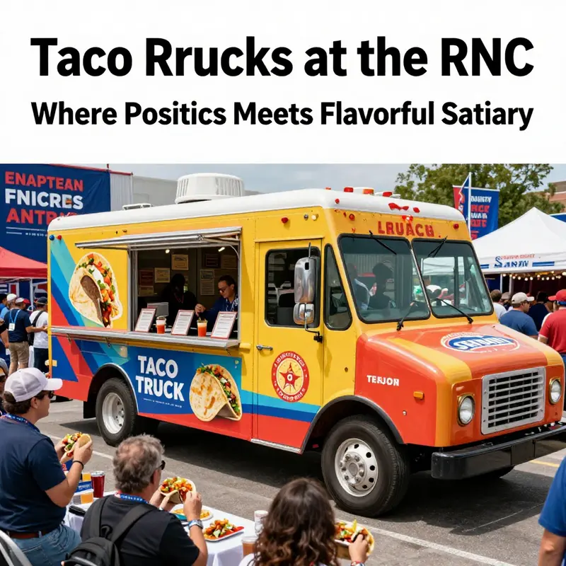 The DNC’s taco truck stunt brought a flavorful twist to the political landscape during the RNC.