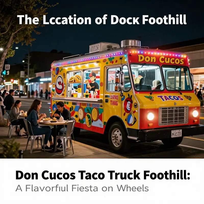 Don Cucos Taco Truck attracts diverse clientele with its prime location and inviting atmosphere.