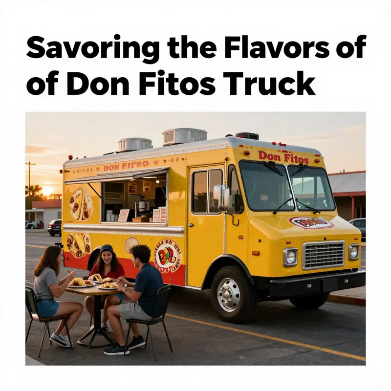 Don Fitos Taco Truck in a beautiful outdoor setting, capturing the joy of taco lovers.