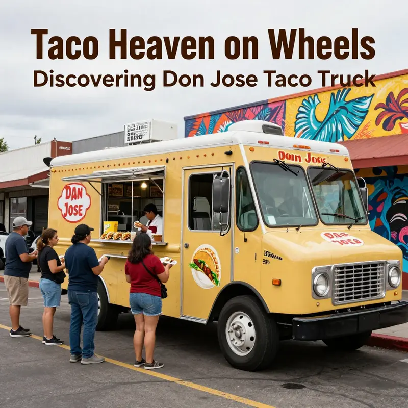A colorful display of tacos reflecting the authentic flavors of Don Jose Taco Truck.