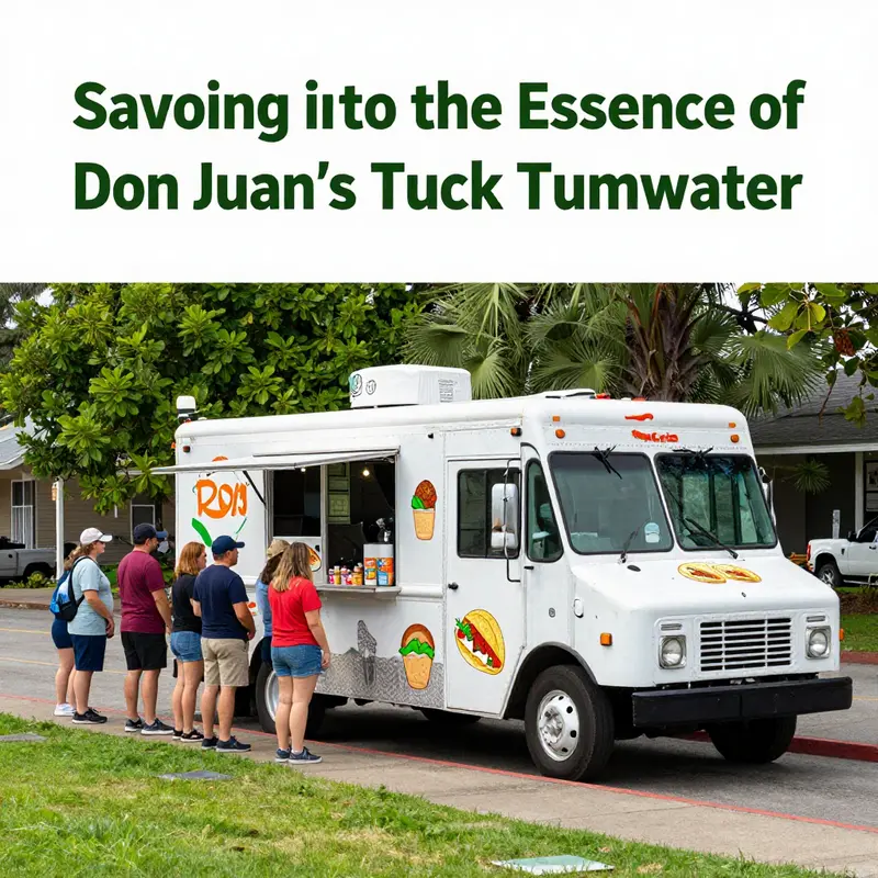 Don Juan’s Burrito Truck: A vibrant spot in Tumwater, where flavor meets culinary creativity.