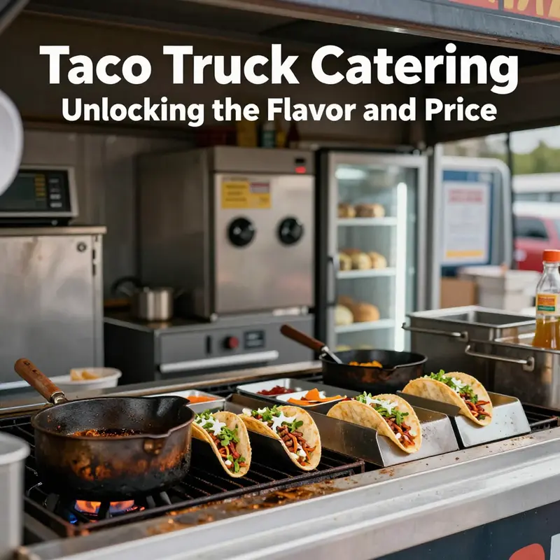 Exploring the diverse pricing landscape of taco truck catering services for various events.
