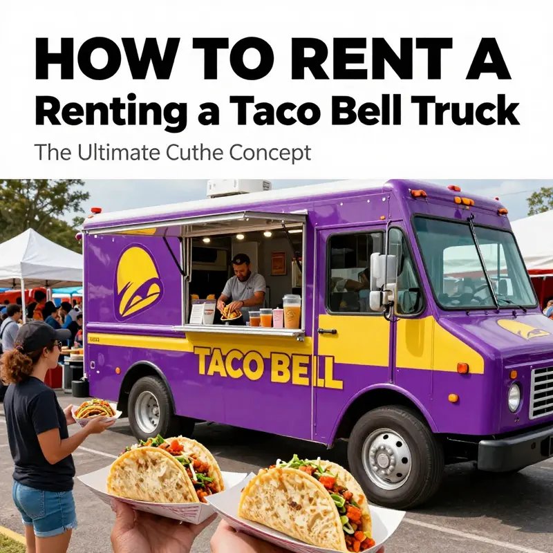 A lively food festival showcasing a bustling scene featuring taco lovers at a food truck.