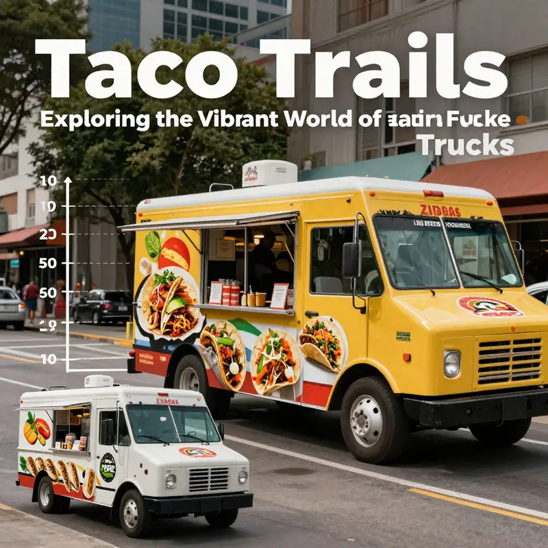 A food truck showcasing the vibrant essence of Latin American cultural traditions through tacos.