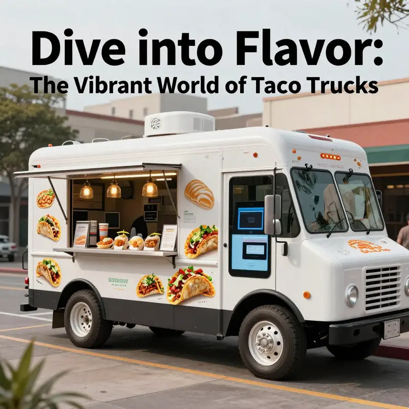 Pancho & Chava Taco Truck serving happy customers at a local event.