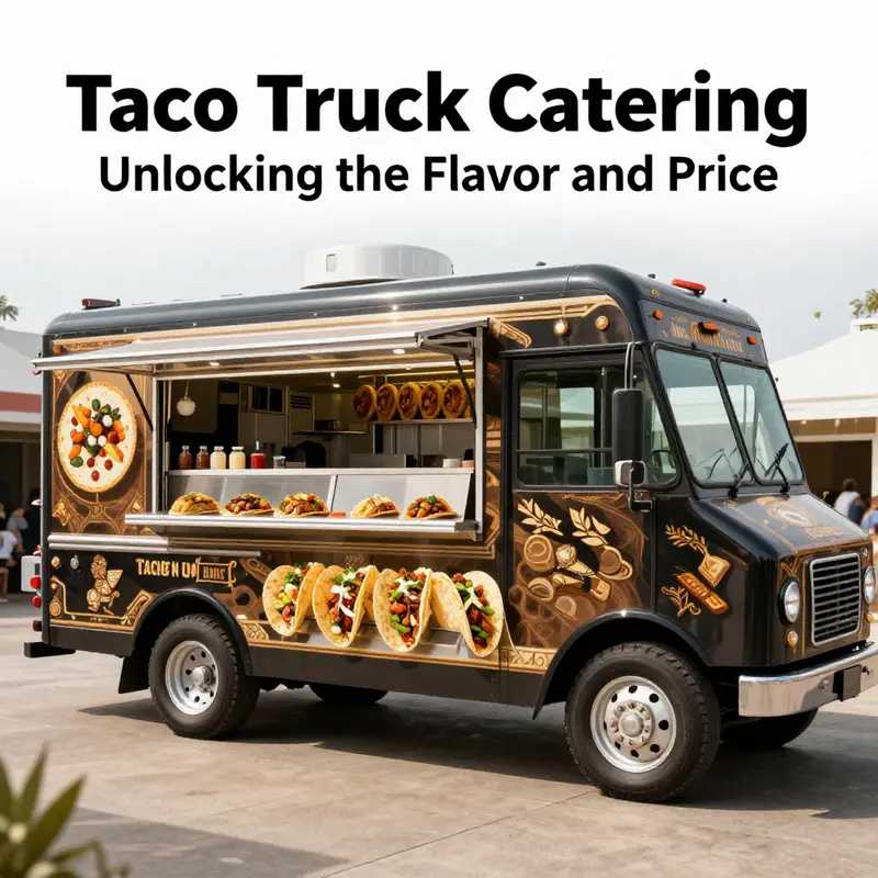 Exploring the diverse pricing landscape of taco truck catering services for various events.
