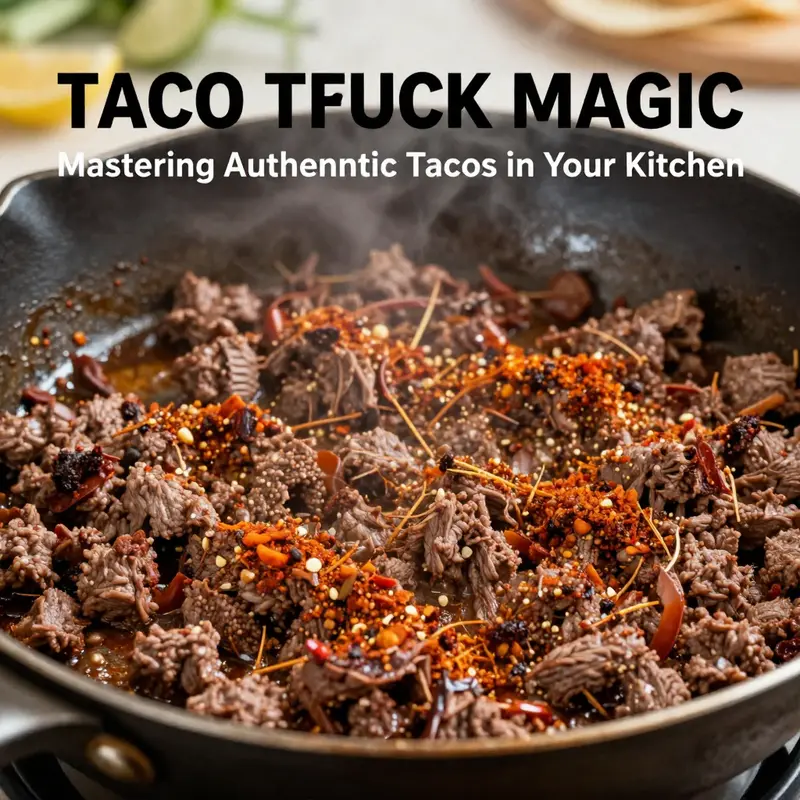 A colorful spread of essential fresh ingredients for crafting taco truck-style tacos.