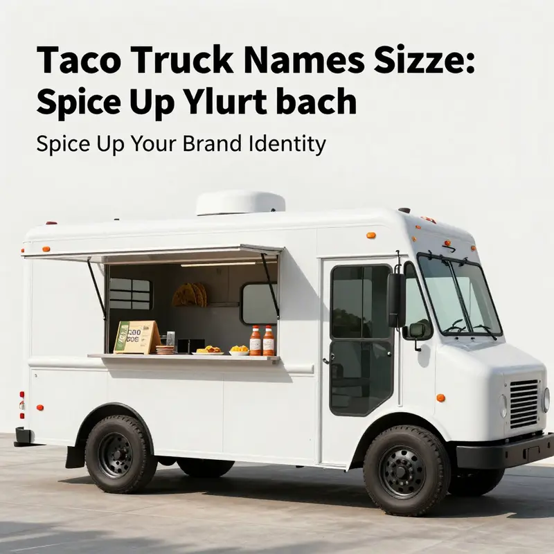 A taco truck featuring sizzling and spicy branding that captures the attention of food enthusiasts.
