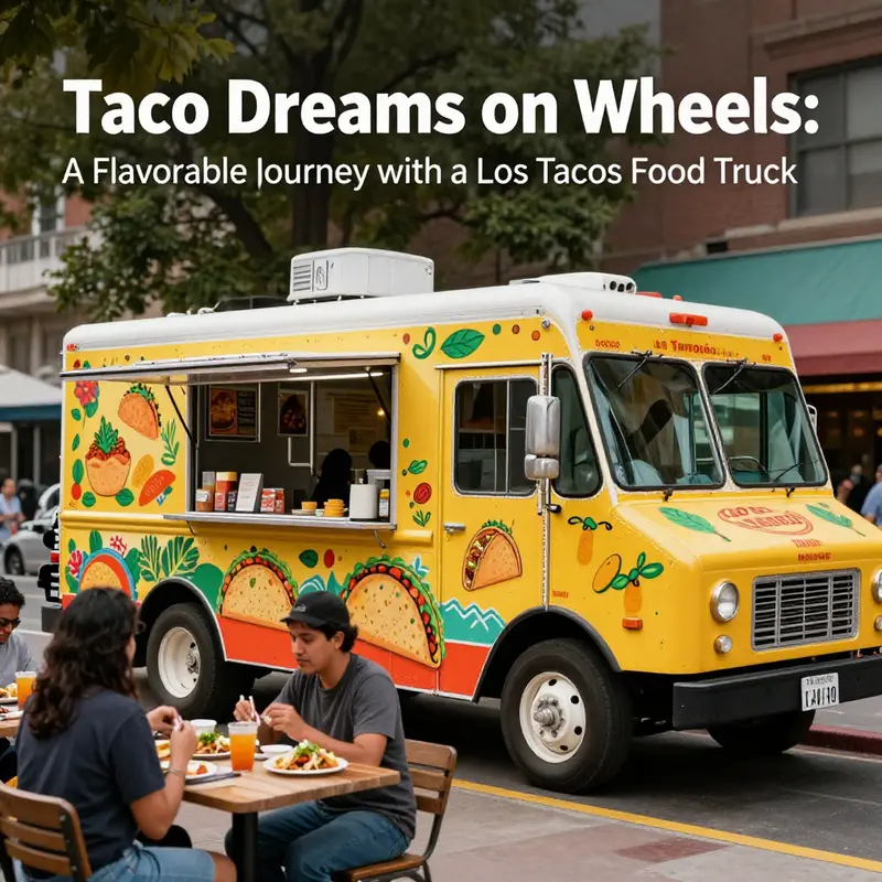 A colorful and inviting food truck that represents the heart of authentic taco experiences.