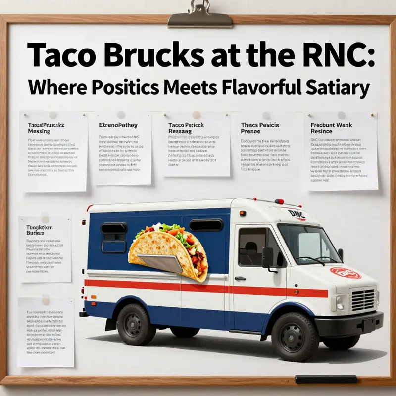 The DNC’s taco truck stunt brought a flavorful twist to the political landscape during the RNC.