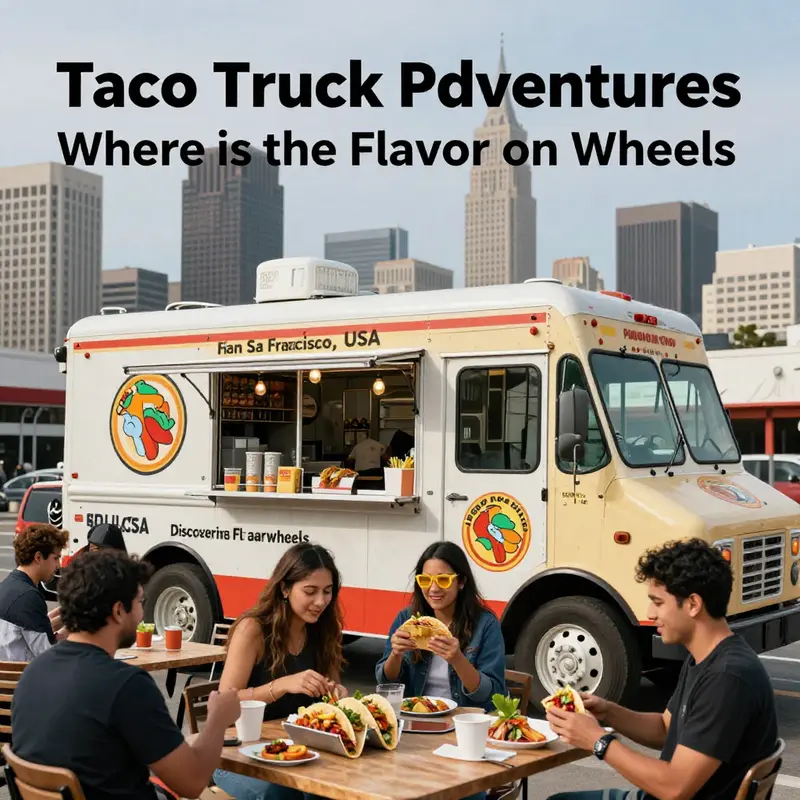 A lively taco truck scene in Milan attracts food lovers from all over.