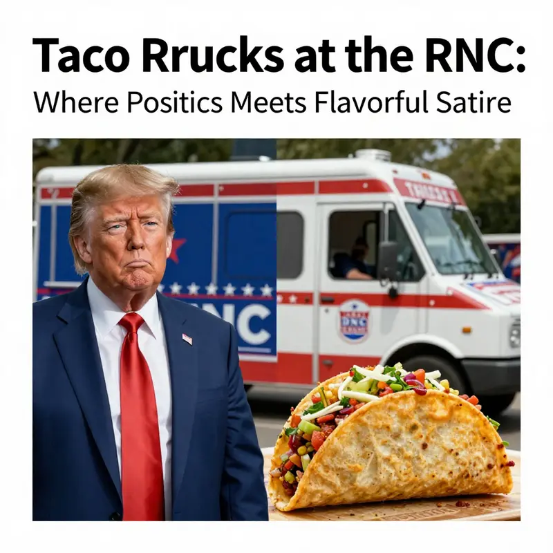 The DNC’s taco truck stunt brought a flavorful twist to the political landscape during the RNC.