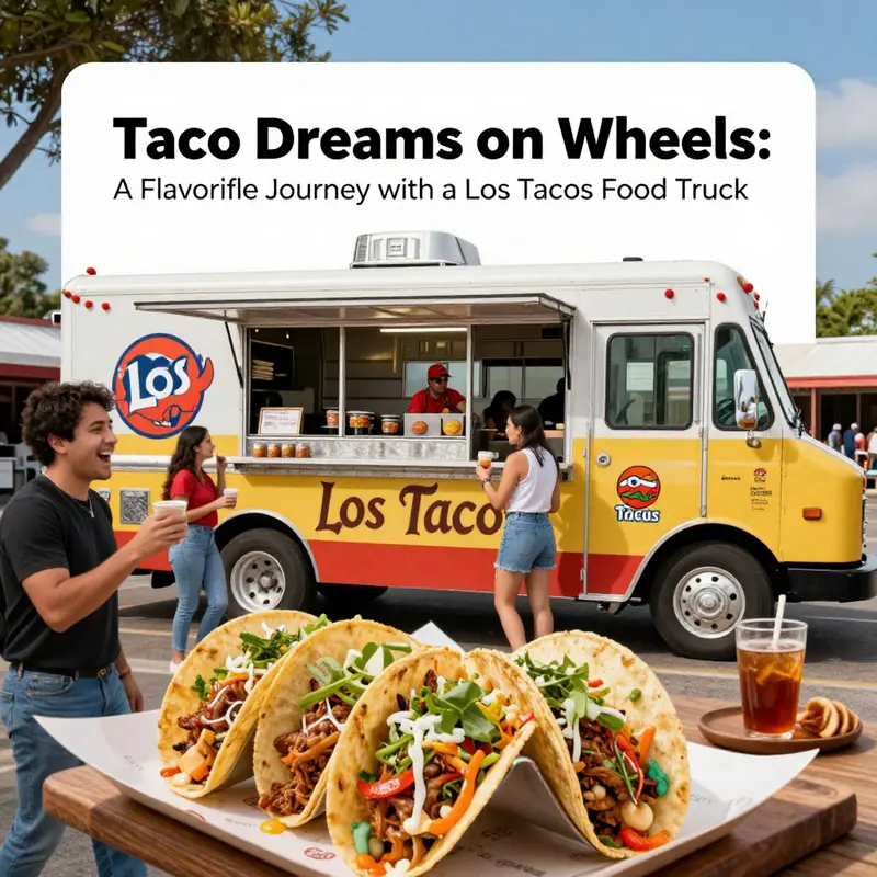 A colorful and inviting food truck that represents the heart of authentic taco experiences.