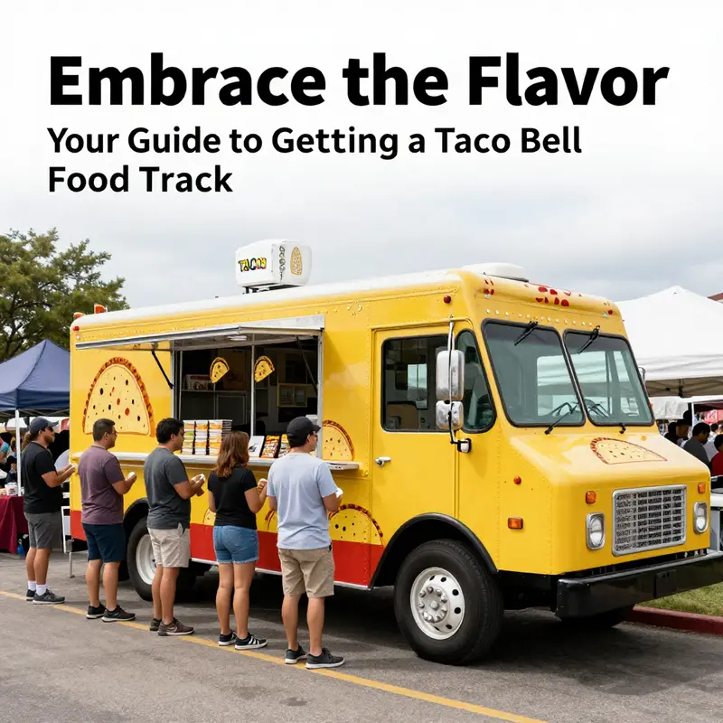 Securing a Taco Bell food truck franchise opens the door to culinary adventures on wheels.