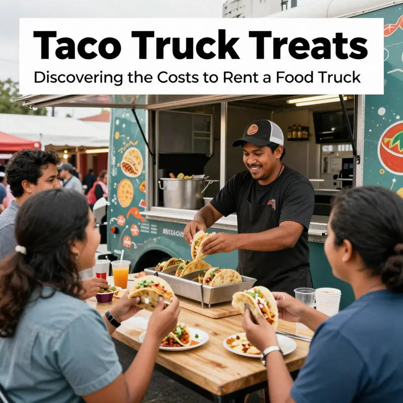 Exploring the key factors that influence taco food truck rental prices.