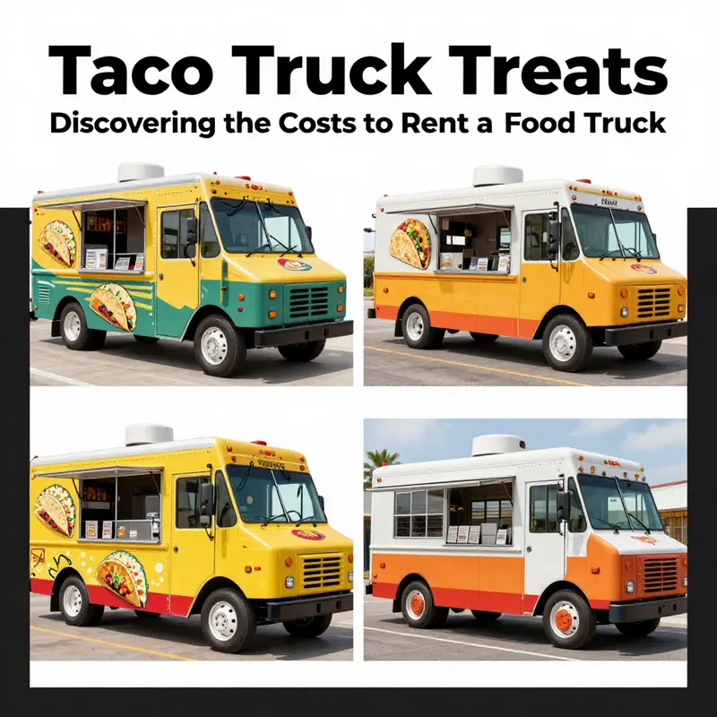 Exploring the key factors that influence taco food truck rental prices.