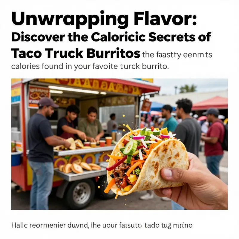 A busy taco truck serving burritos to happy customers, showcasing food culture and flavor.