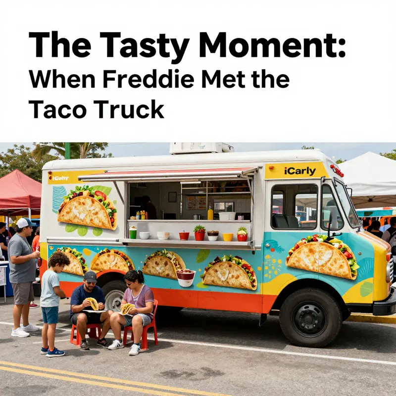 Freddie’s heroic act of saving Carly from the oncoming taco truck.