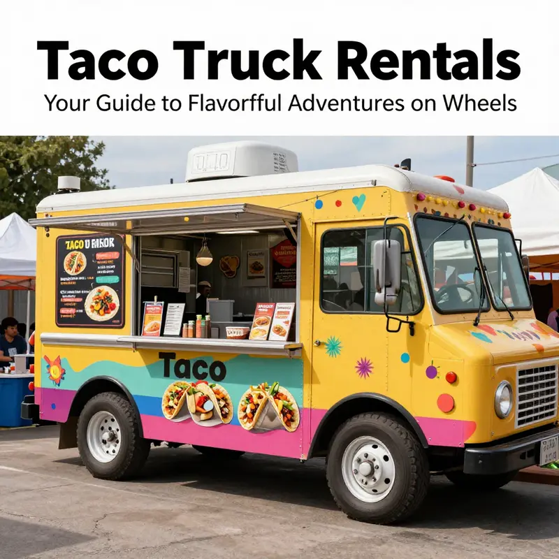 Factors that influence taco truck rental prices including vehicle condition and location.