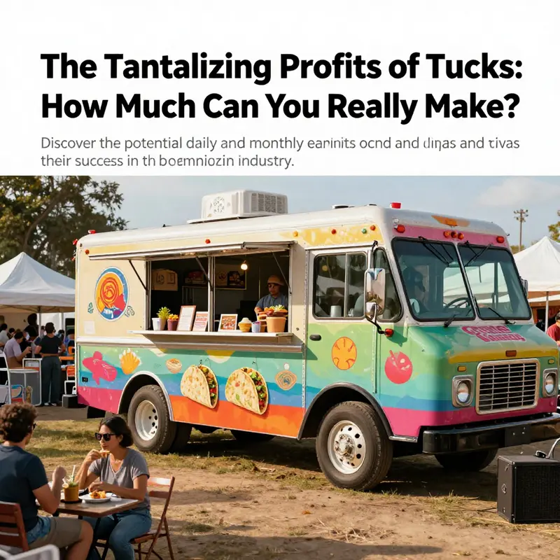 A vibrant taco truck at a festival, attracting crowds with its delightful offerings.