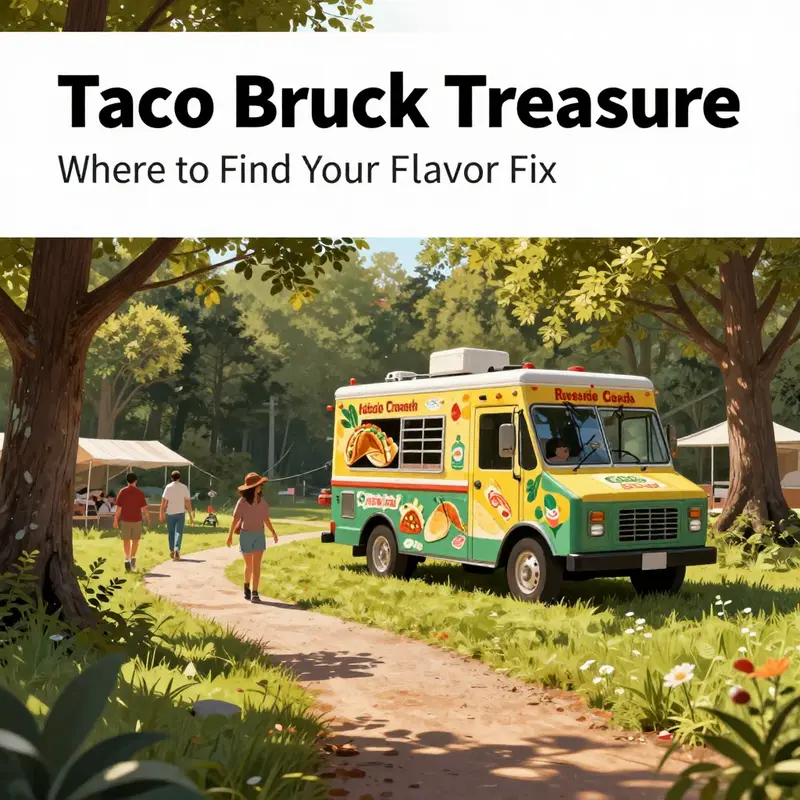 The vibrant Riverside Campground, home to the elusive Taco Truck in Sneaky Sasquatch.